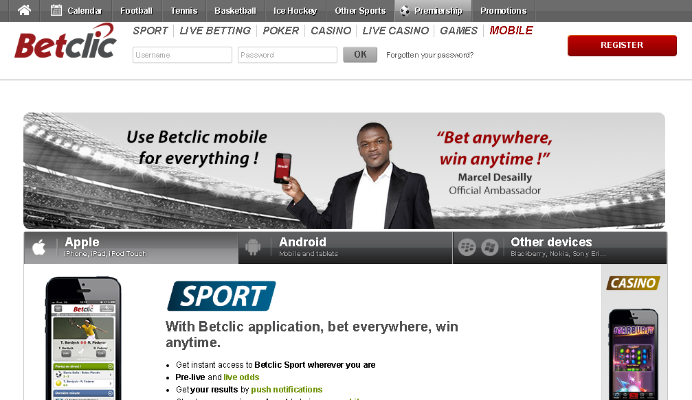 betclic móvil